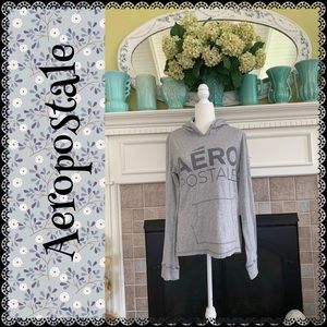 Vintage Aeropostale lightweight hooded  top S/P